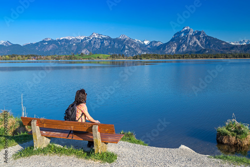 Am Hopfensee bei Füssen 