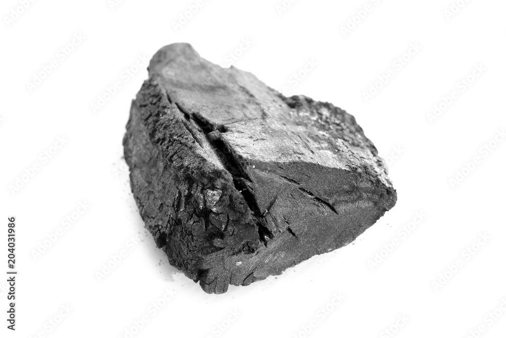 Obraz premium coal isolated on white background
