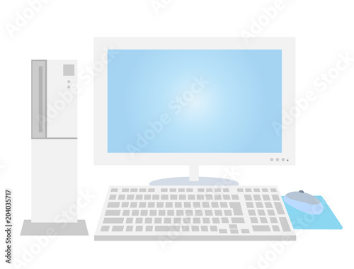 パソコン4　PC　デスクトップ