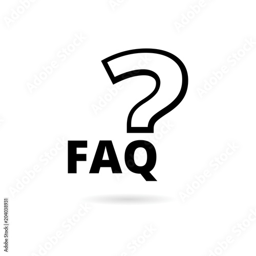 Frequently Asked Questions, FAQ icon