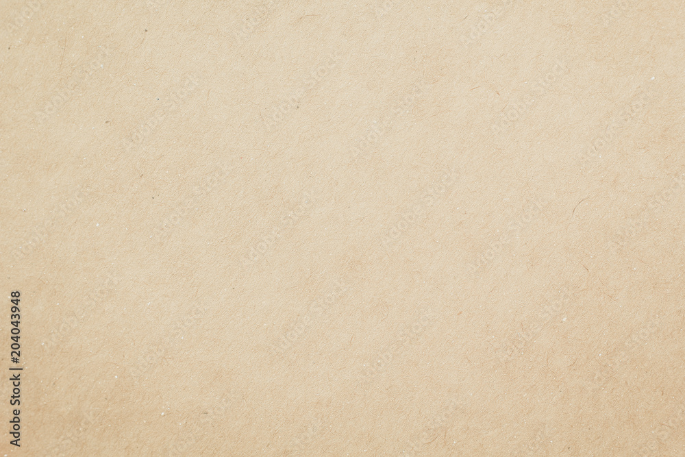 Brown craft cardboard paper sheet of recycle paper background and texture. 