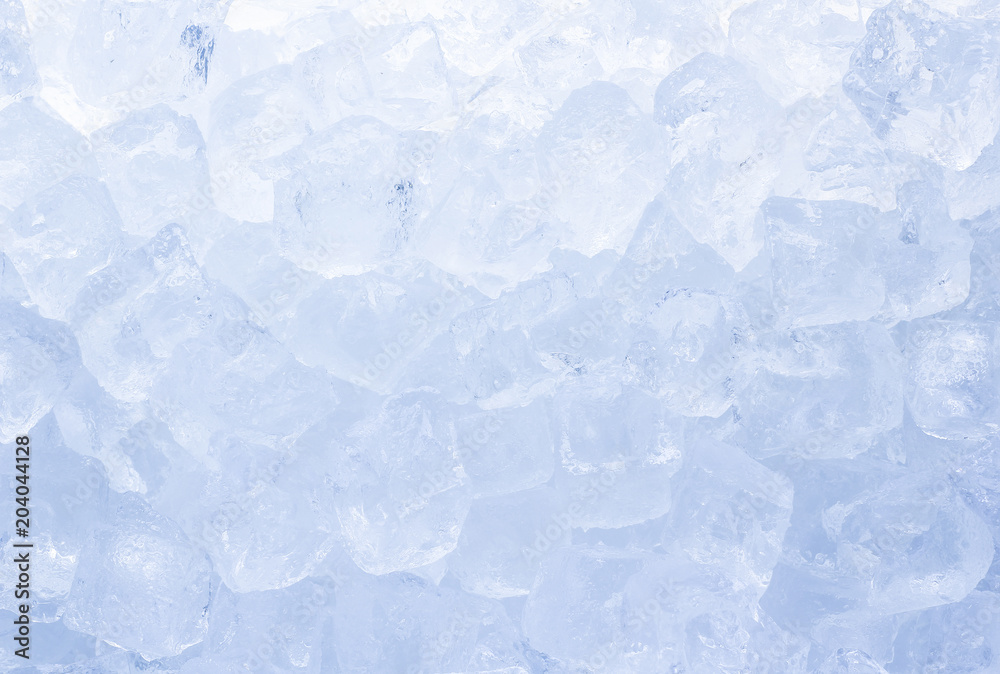 Ice cubes close-up background Ice cubes close-up background