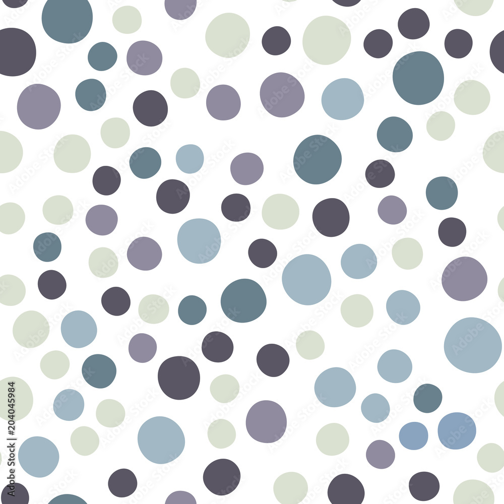 Abstract polka dot vector seamless background Abstract polka dot vector seamless background