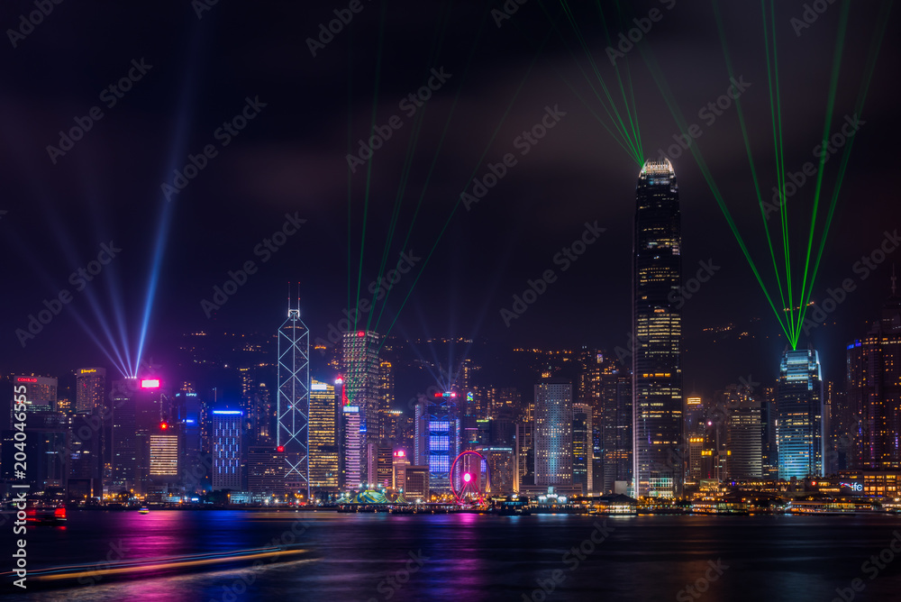 Fototapeta premium Hong Kong Skyline