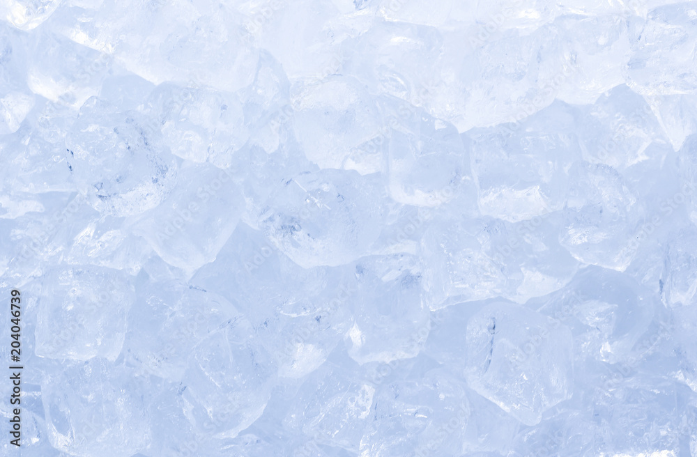 Ice cubes close-up background Ice cubes close-up background