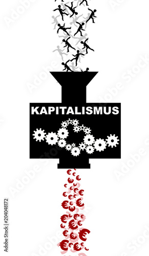 ausbeutete arbeiter oder angestellte