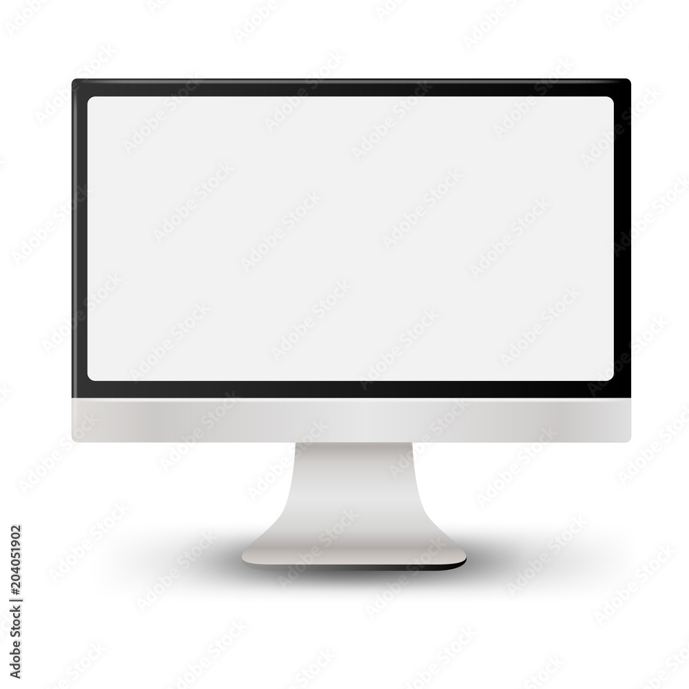 Flat screen. vector illustration Flat screen. vector illustration