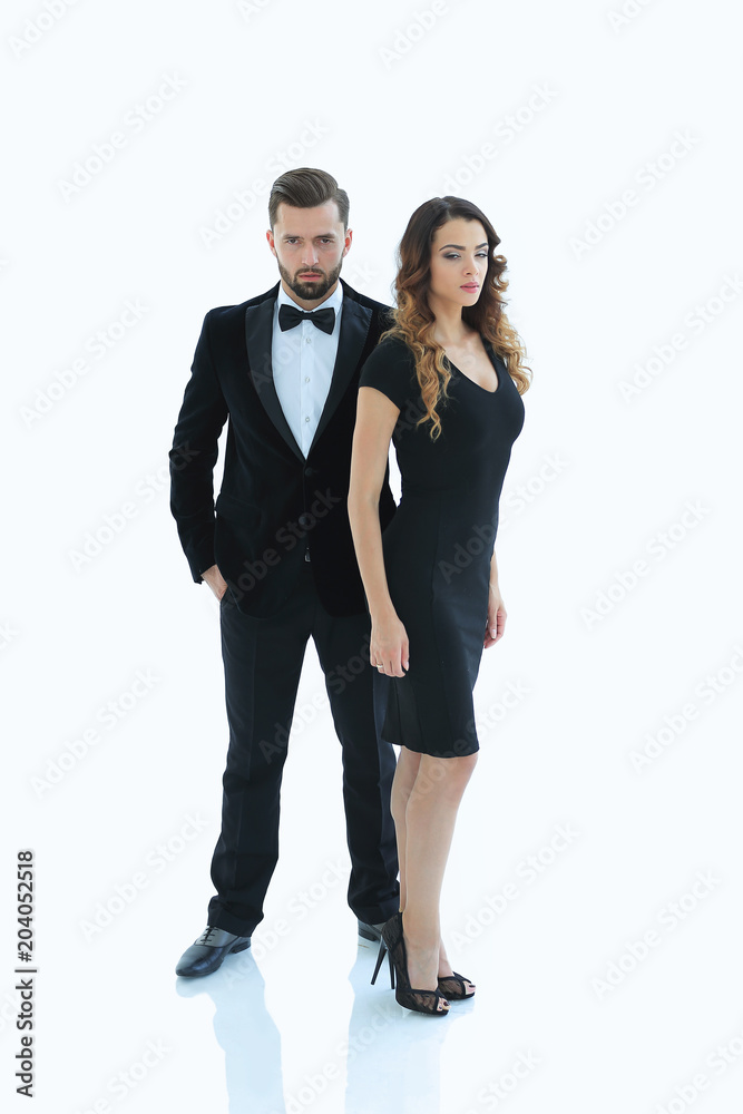 pair of men and women posing for the camera in a studio pair of men and women posing for the camera in a studio