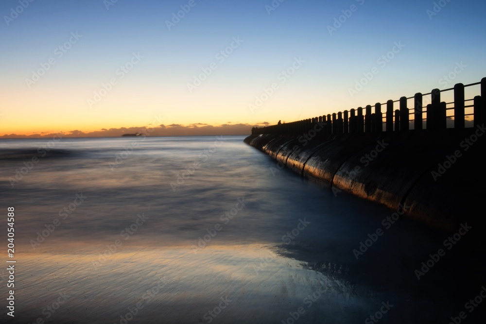 The sunrise pier
