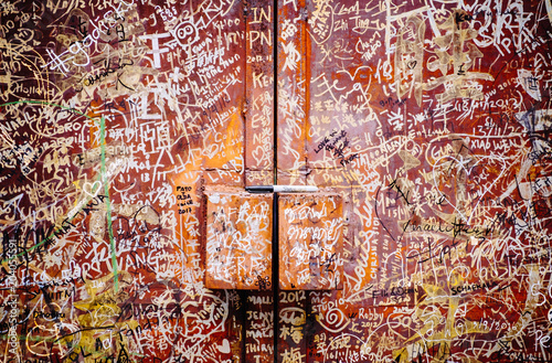 Obraz na płótnie Street Art Mural in Georgetown