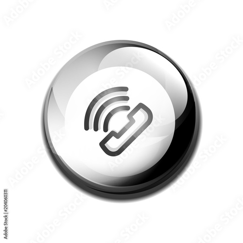 Phone support call center button