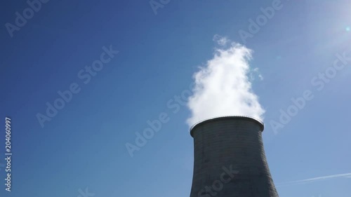 Heat and power plant cooling towers