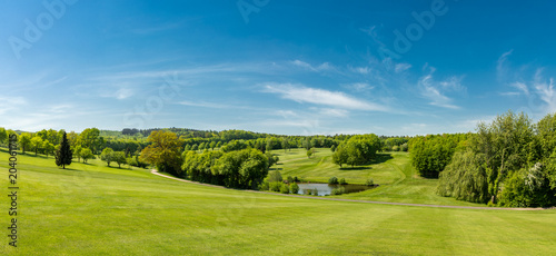 Golfplatz Panorama photo