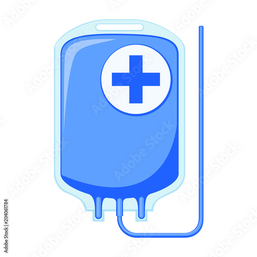 Colorful cartoon IV medicine bag