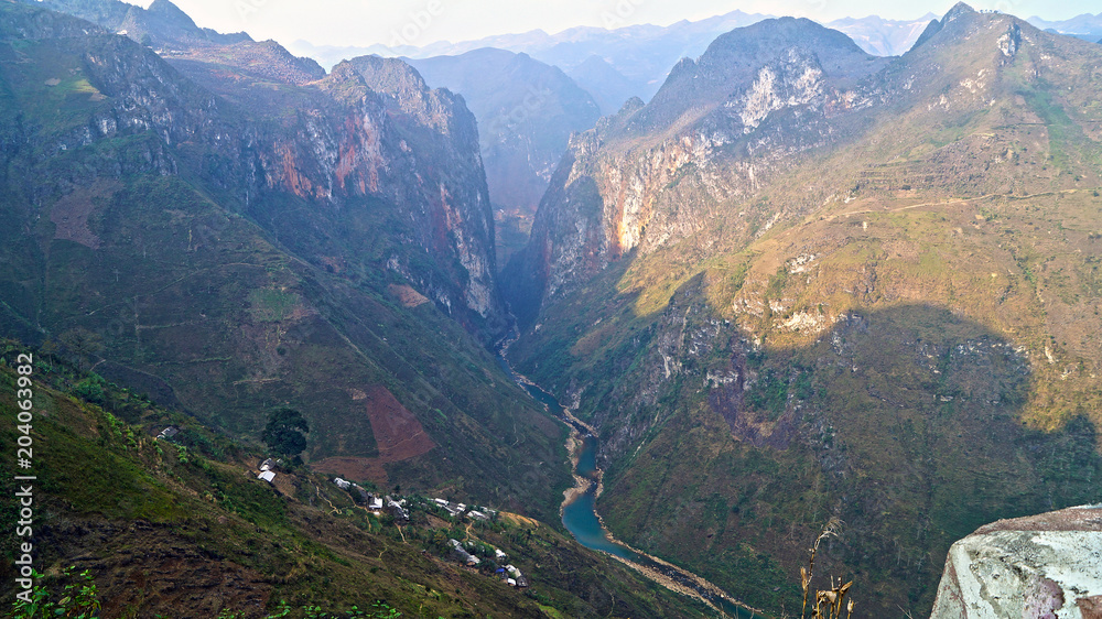 Fototapeta premium north vietnam mountain landscape