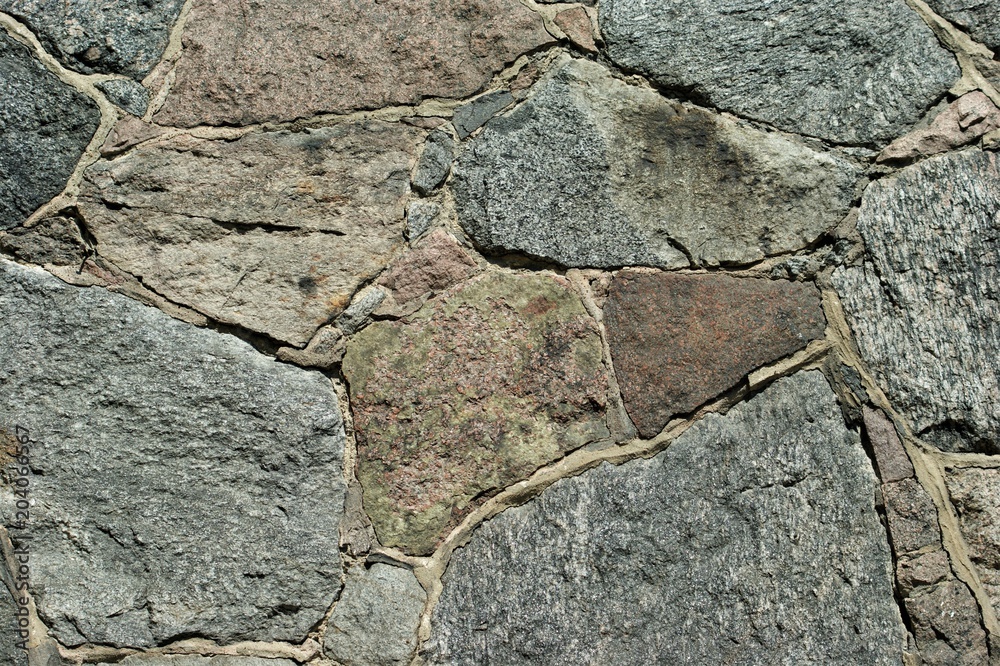 Fototapeta premium Średniowieczny kamienny mur