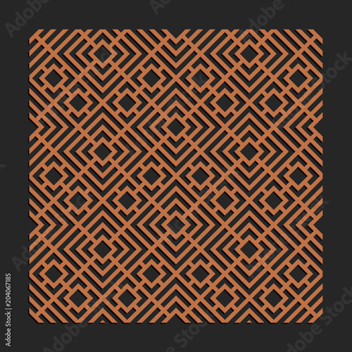 Canvas Print Laser cutting interior panel