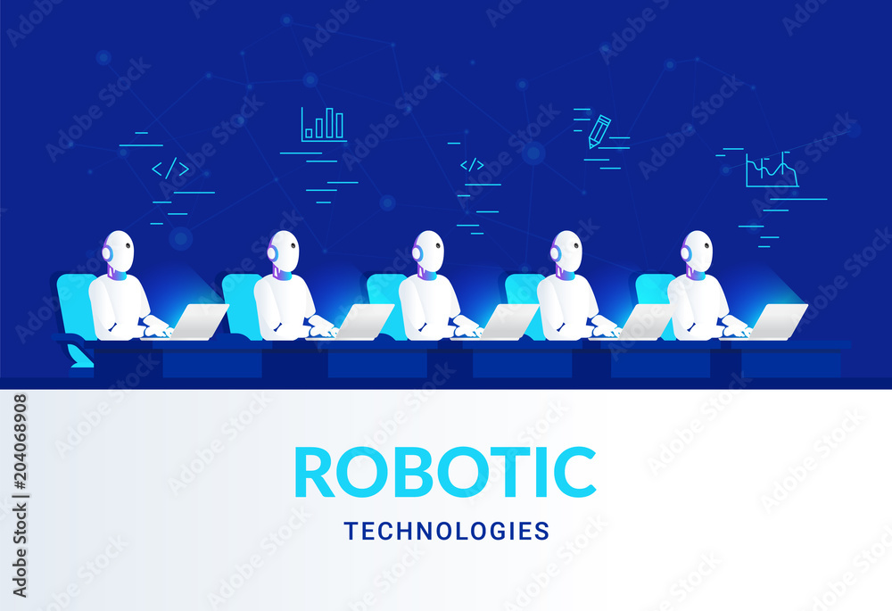 Robotic technologies for online assistance and machine learning ...