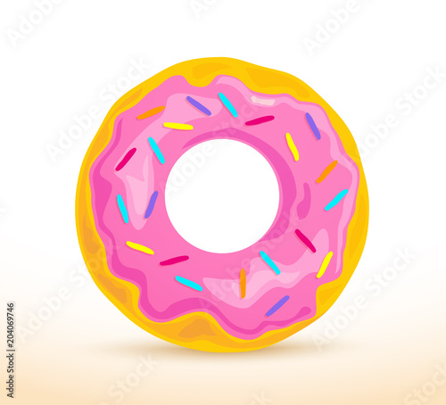 Donut vector illustration