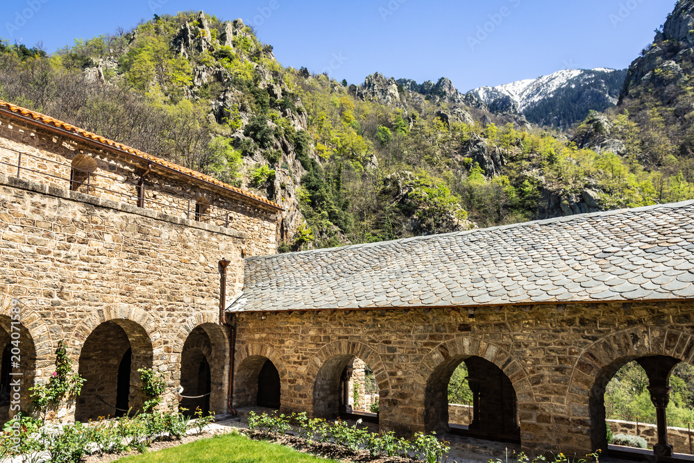 Abbey of Saint-Martin du Canigou Abbey of Saint-Martin du Canigou