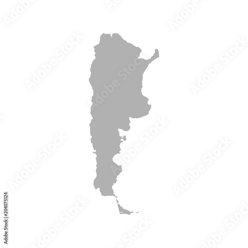 map of Argentina vector design Illustration