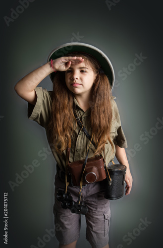 girl in tropical uniform © sharpner