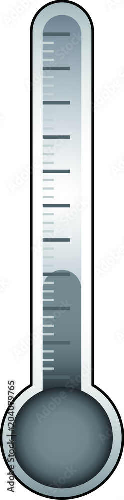 Stylish Monochrome Thermometer illustration 7 Stylish Monochrome Thermometer illustration 7
