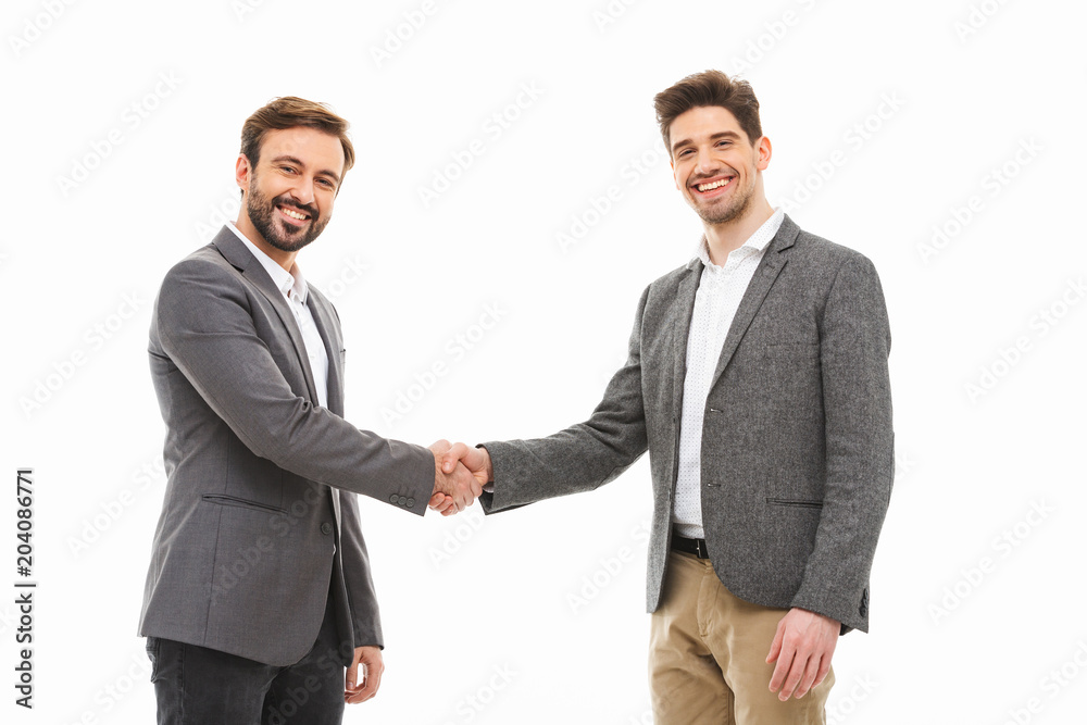 Portrait of a two confident business men Portrait of a two confident business men