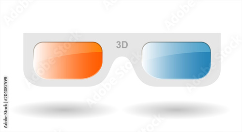 3d glasses from cardboard
