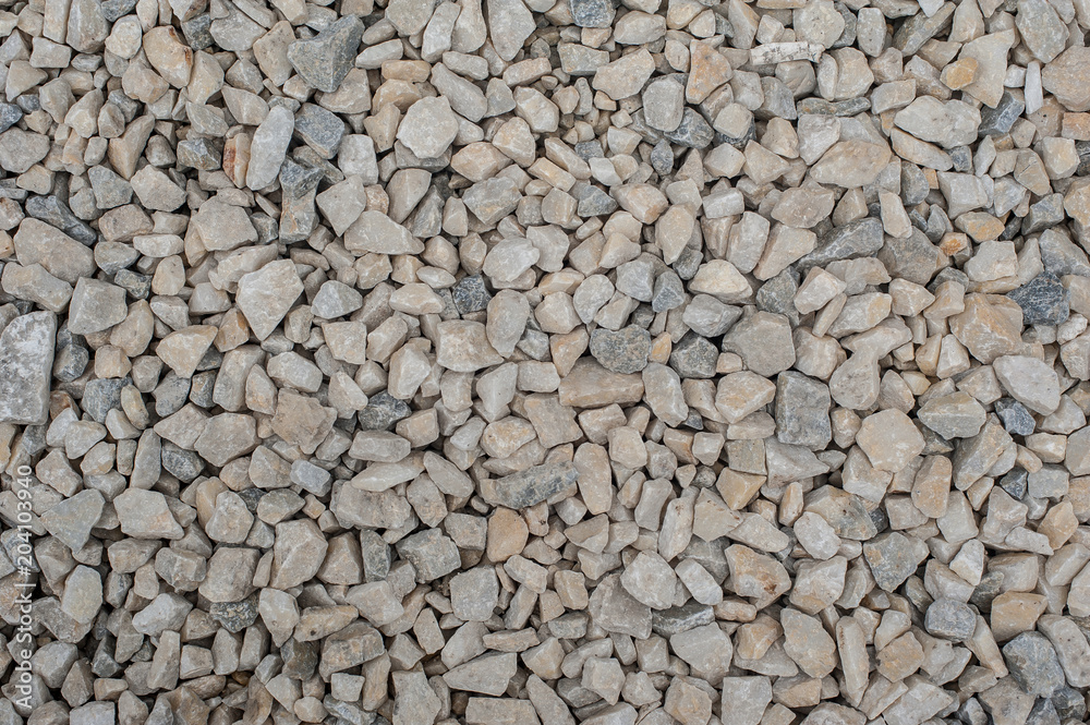 Gravel and pebbles background pattern, small and big sand Gravel and pebbles background pattern, small and big sand