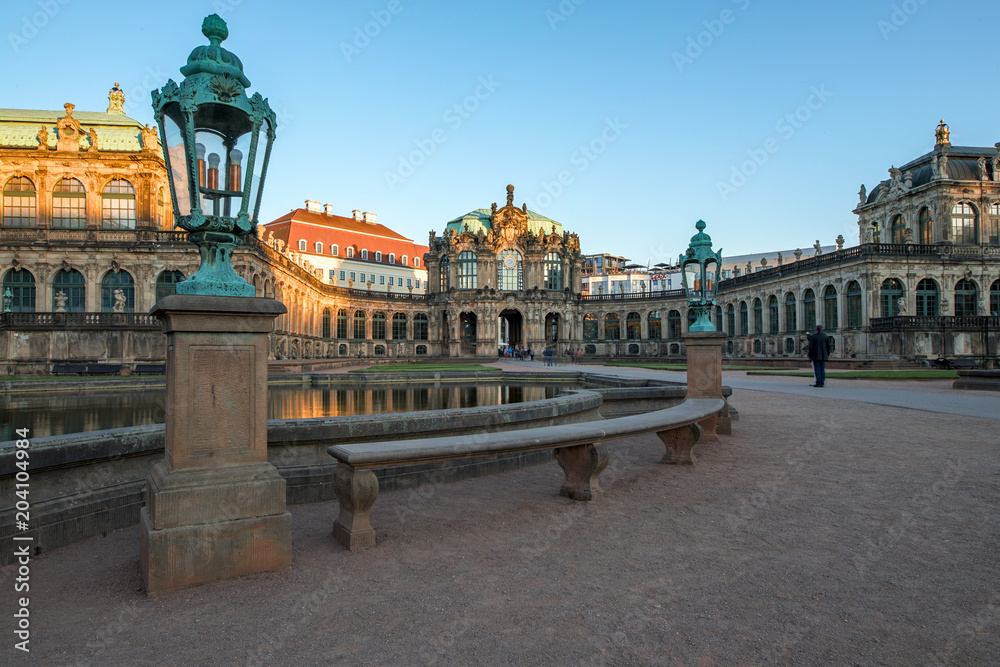 Fototapeta premium Dresden, Zwinger museum