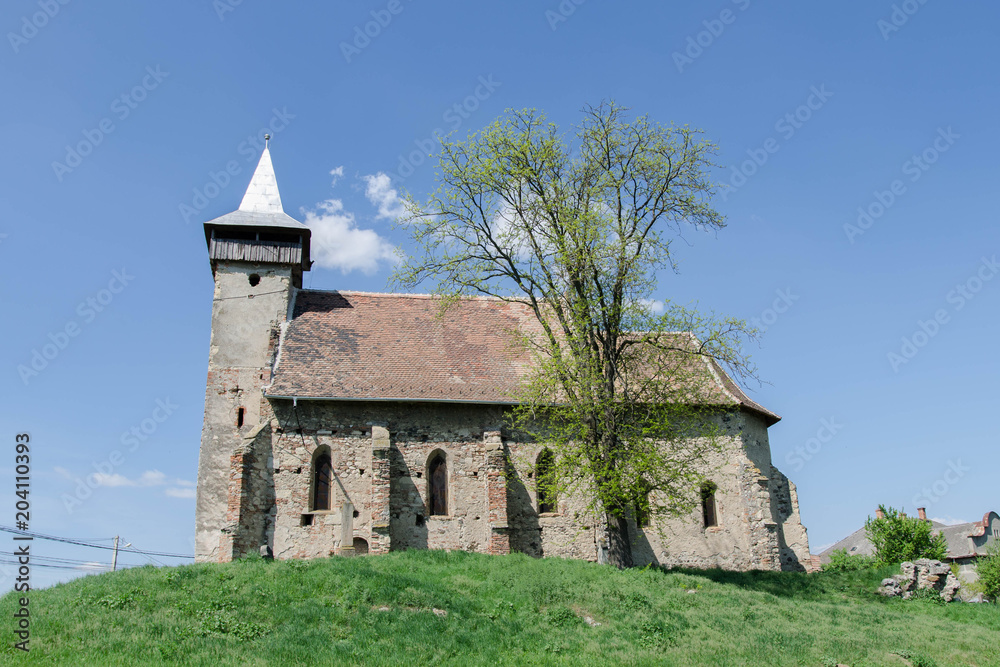 Ruins of a medieval church