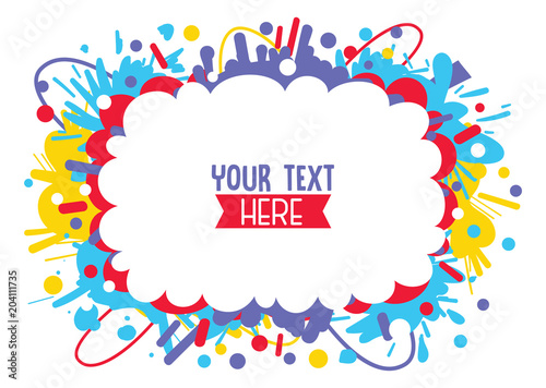 Vector Illustration Of Colorful Background