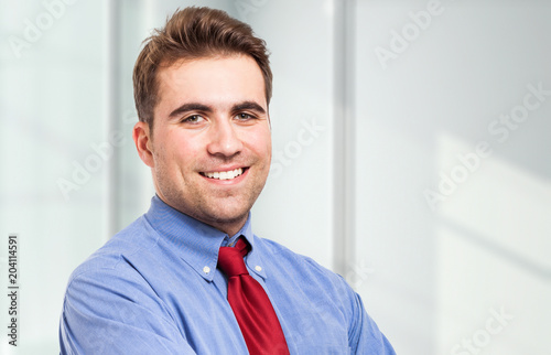 SMiling manager portrait