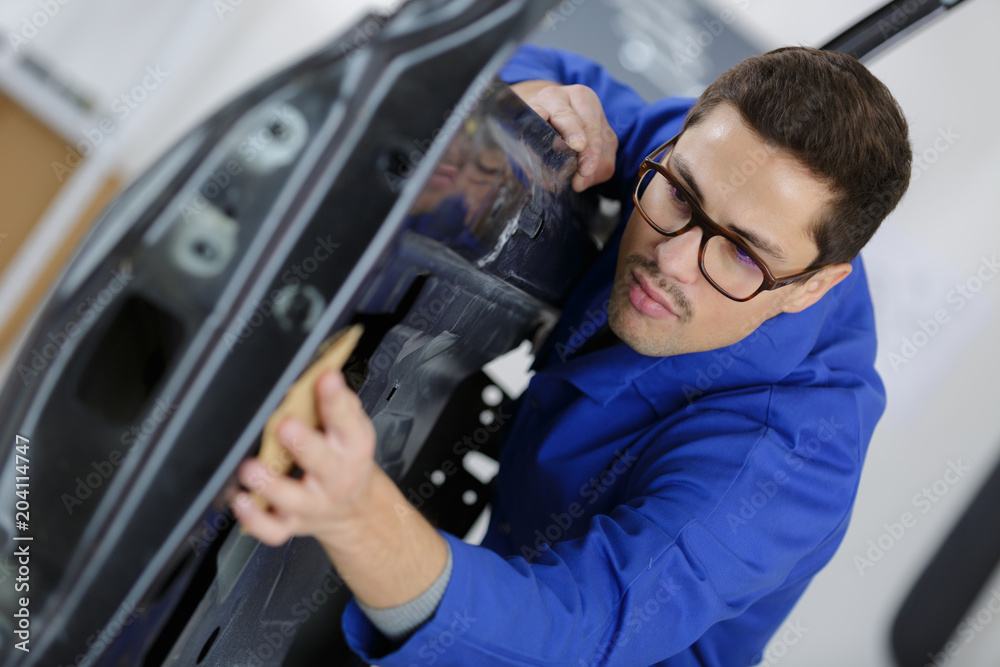 car door fix and change a part car door fix and change a part