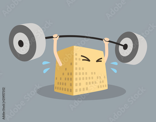 Raise the competitiveness of a company, Business concept, Vector illustration