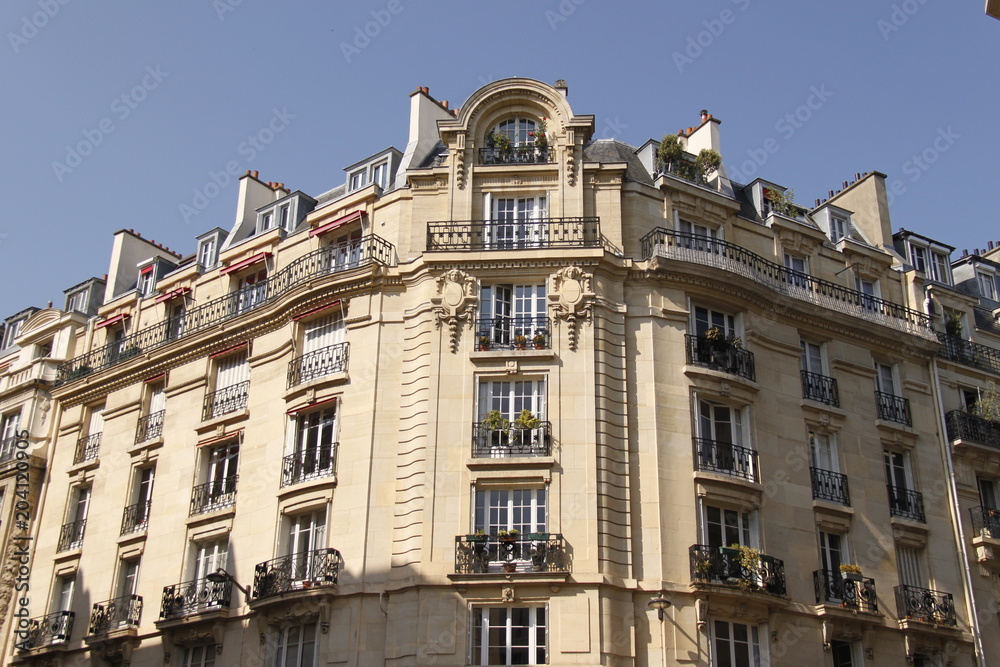 Immeuble ancien à Paris