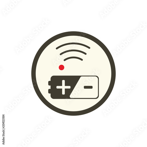 Smoke detector icon