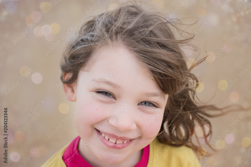 Fototapeta premium visage du bonheur