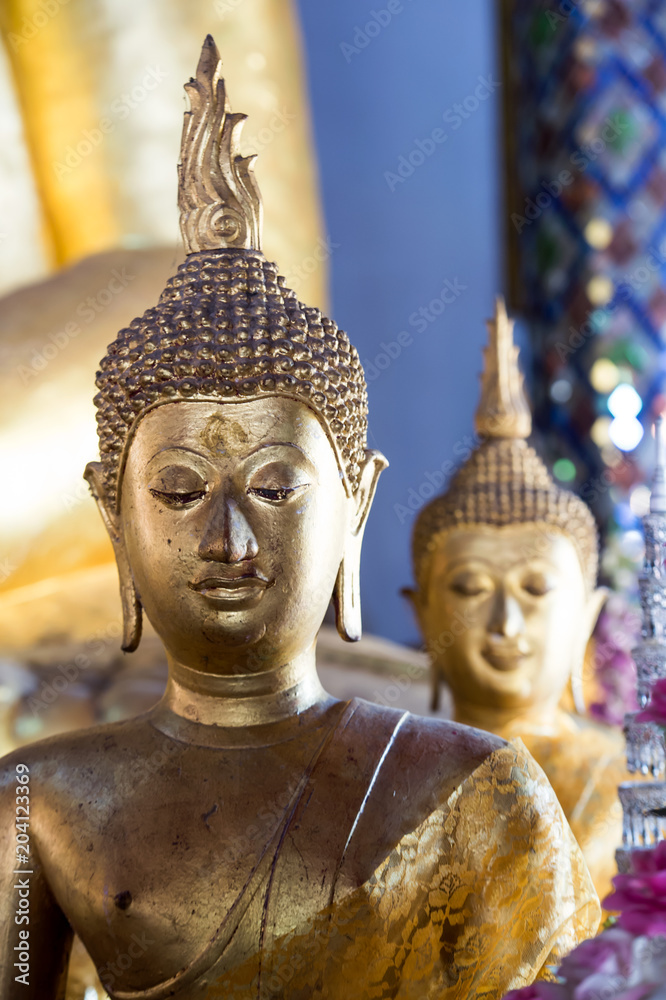 Buddha statue related to the soul and spiritual of every person in Buddhism religion
