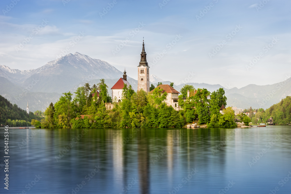 Lake Bled, Alps, Slovenia, Europe