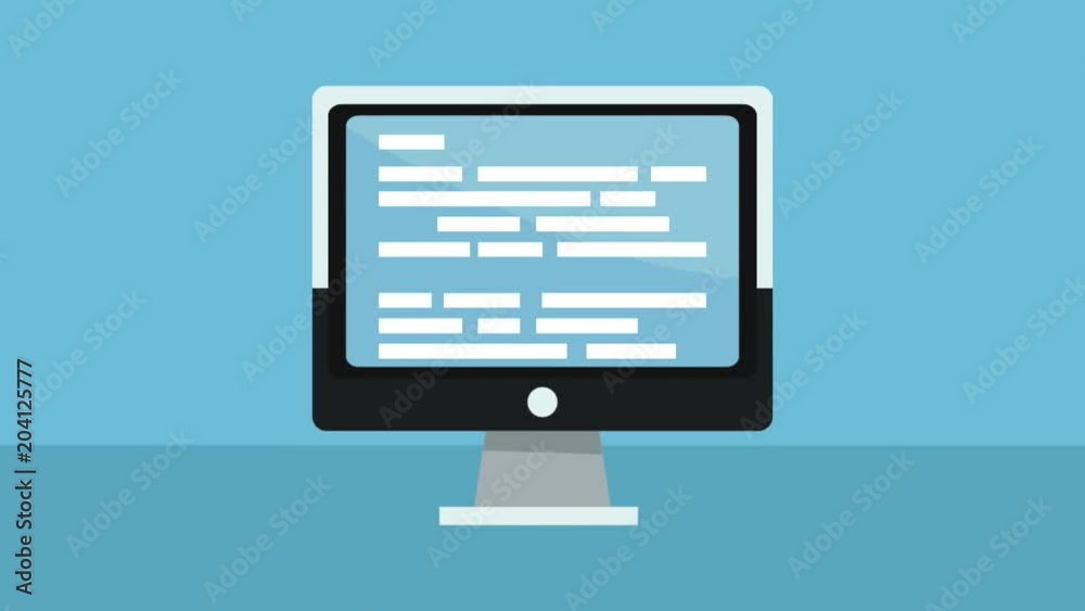 Statistics on pc screen over blue background High Definition animation colorful scenes Statistics on pc screen over blue background High Definition animation colorful scenes