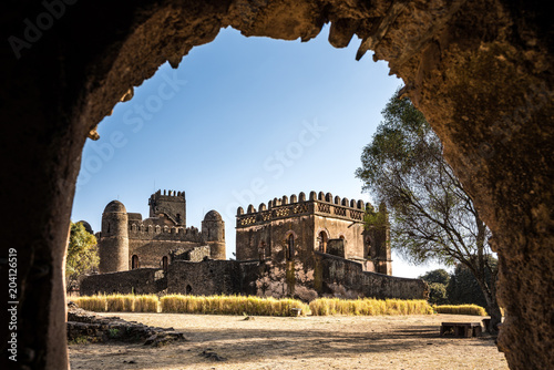 Äthiopien  - Gondar - Kaiserpfalz - Fasil Ghebbi photo