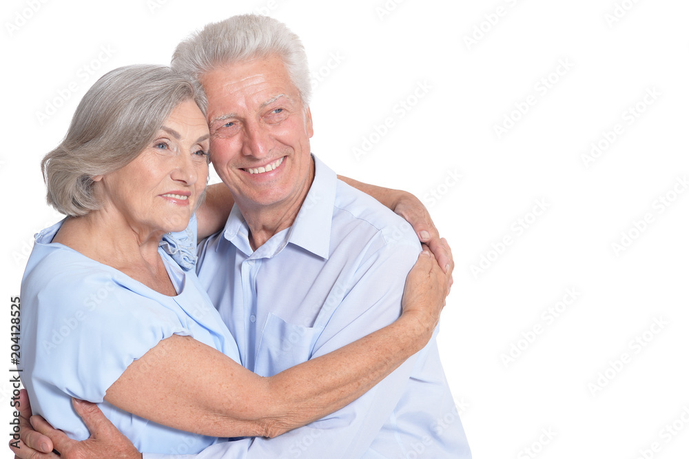 happy mature couple