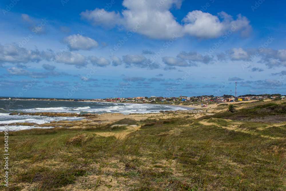 beach in Punta Del Diablo - Uruguay beach in Punta Del Diablo - Uruguay