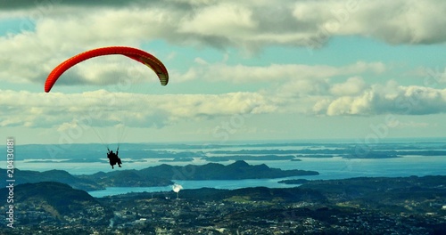 Norway - paraglider from Urliken
