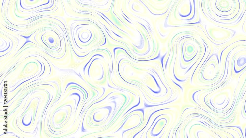 Moving random psychedelic waves. Abstract screensaver for video. Looping footage. Holographic colors. Moving random psychedelic waves. Abstract screensaver for video. Looping footage. Holographic colors.