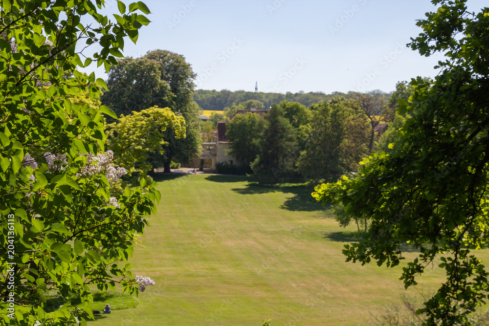 Blick auf den Tiefurter Park