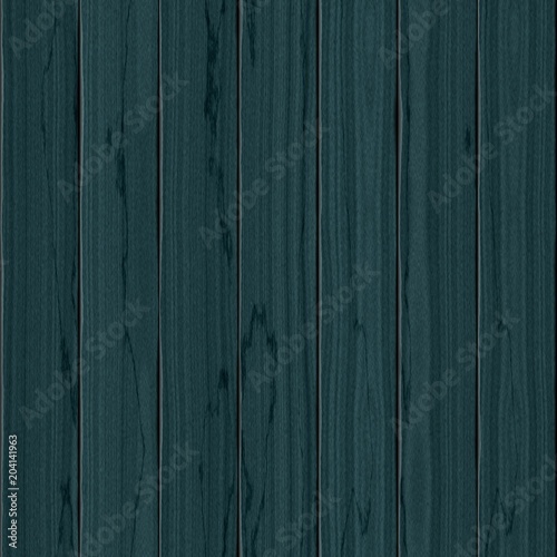 Realistic wooden planked indigo teal blue toned colored seamless design