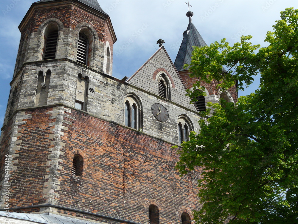 Fototapeta premium St.-Marien-Kirche in Aken a.d. Elbe
